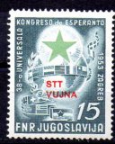 Sello de Triste Yugoslavia Nº Michel 103 (*)
